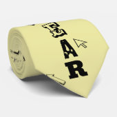 Gehörlose Ohren schwer Gehörlosigkeit Krawatte (Gerollt)