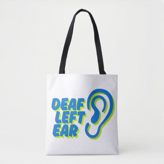 Gehörloser links Ohruntergrund Tasche (Vorderseite)