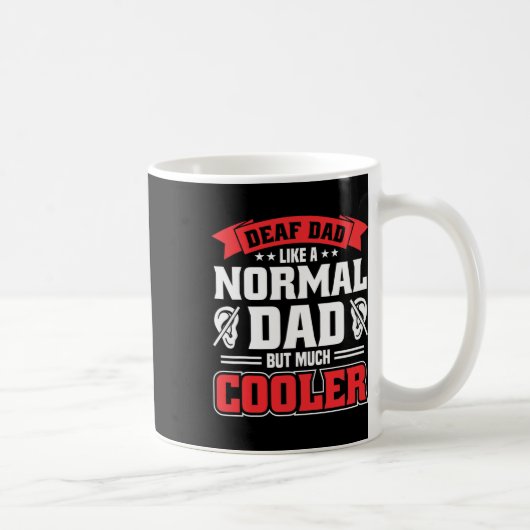 Gehörloser Pride Hörverlust Bewusstsein Gehör Kaffeetasse (Rechts)