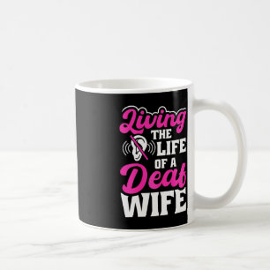 Gehörloser Pride Hörverlust Bewusstsein Gehör Kaffeetasse