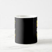 Gehörloses Bewusstsein der Hand Gesture 4 Kaffeetasse (Mittel)