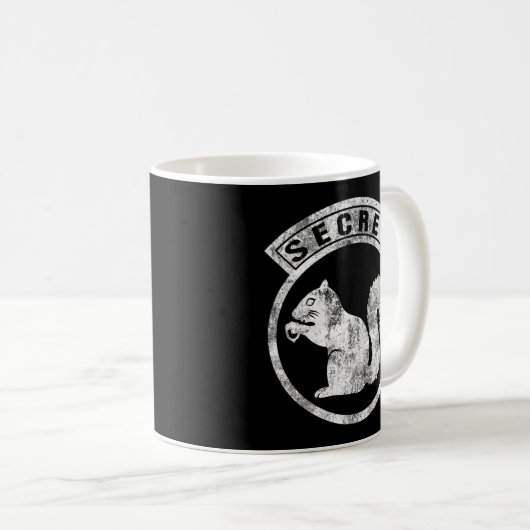Gehörloses Eichhörnchen - beschädigt - Typ 1 Kaffeetasse (VorderseiteRechts)