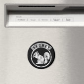 Gehörloses Eichhörnchen - beschädigt - Typ 1 Magnet (In Situ (Geschirrspüler))