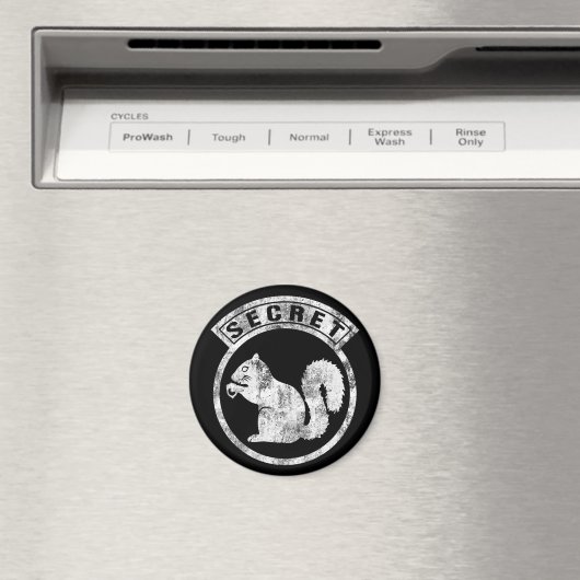 Gehörloses Eichhörnchen - beschädigt - Typ 1 Magnet (In Situ (Geschirrspüler))