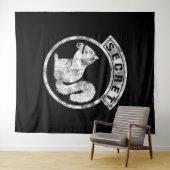 Gehörloses Eichhörnchen - beschädigt - Typ 1 Wandteppich (Beispiel (Horizontal))