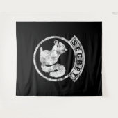 Gehörloses Eichhörnchen - beschädigt - Typ 1 Wandteppich (Vorderseite (Horizontal))