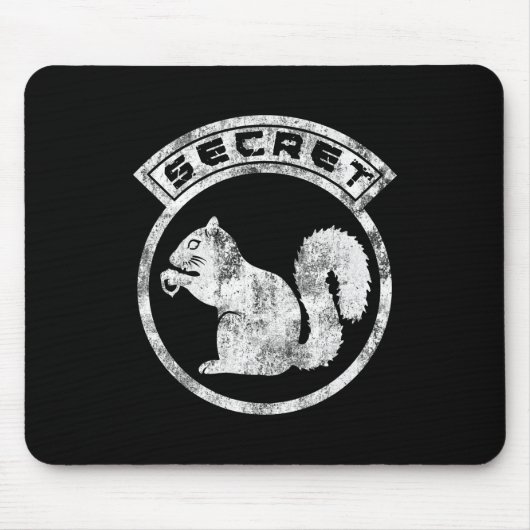 Gehörloses Eichhörnchen - beschädigt - Typ 2 Mousepad (Vorne)