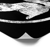 Gehörloses Eichhörnchen - beschädigt - Typ 2 Poster (Ecke)