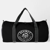 Gehörloses Eichhörnchen "Schützen Sie Ihre Nüsse" Duffle Bag (Rückseite)