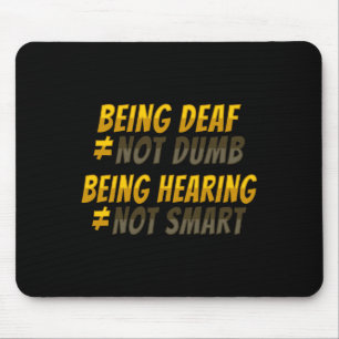 Gehörloses Gehör der Hand Gesture Sensibilisierung Mousepad