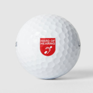 Gehörlosigkeit Golfball