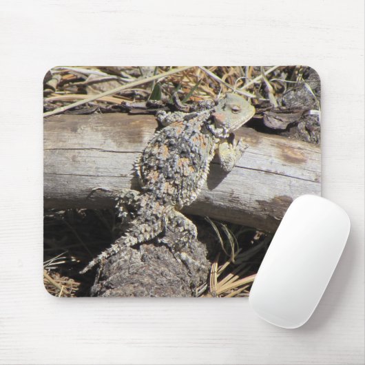 Gehörnte Eidechse Mousepad (Mit Mouse)