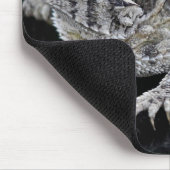 Gehörnte Eidechse Texas - Texas-Staats-Reptil Mousepad (Ecke)