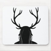 Gehörnter Gott Mousepad (Vorne)