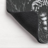 Gehörnter Wintersatyr — von BurnsInHell Mousepad (Ecke)