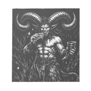 Gehörnter Wintersatyr — von BurnsInHell Notizblock