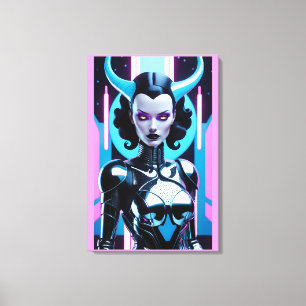 Gehörntes Dilemma ihrer Begierden Leinwanddruck