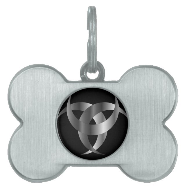 Gehörntes Triskele- das Horn von Odin Tiermarke (Vorderseite)