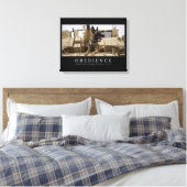 Gehorsam: Inspiration 2 Leinwanddruck (Insitu (Schlafzimmer))