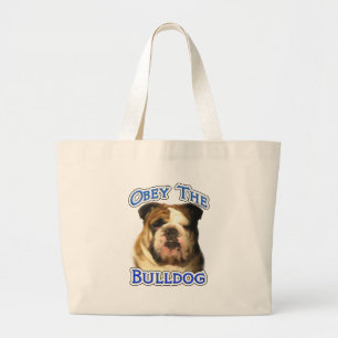 Gehorsam mit dem Bulldog Jumbo Stoffbeutel