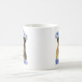 Gehorsam mit dem Bulldog Kaffeetasse (Mittel)