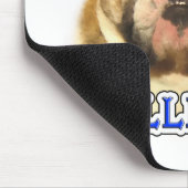Gehorsam mit dem Bulldog Mousepad (Ecke)
