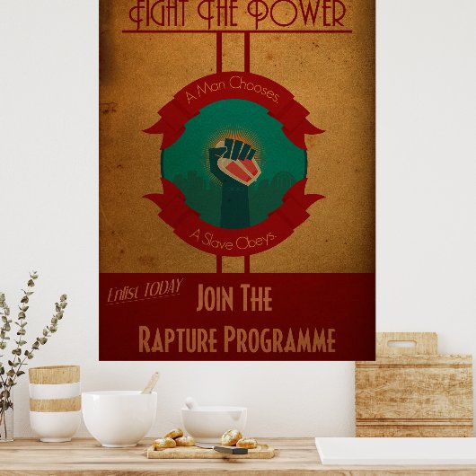 Gehorsam Poster (Küche)