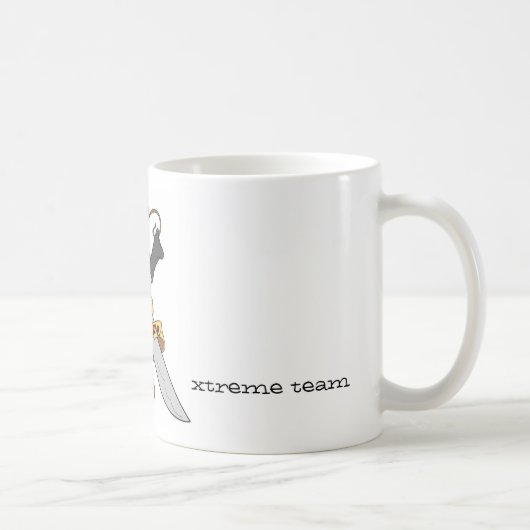 Gehorsam-Tasse Kaffeetasse (Rechts)