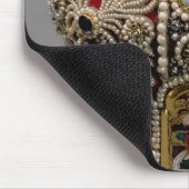 Gehrungsfugekronen-Set mit Perlen und wertvolles Mousepad (Ecke)