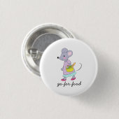 gehst zum Essen Button (Vorne & Hinten)
