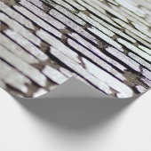 Gehsteig zu Pflastersteinen Geschenkpapier (Ecke)