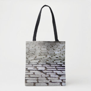 Gehsteig zu Pflastersteinen Tasche