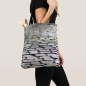 Gehsteig zu Pflastersteinen Tasche (Von Nahem)