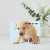 Geht bald gut! postkarte (Stehend Vorderseite)