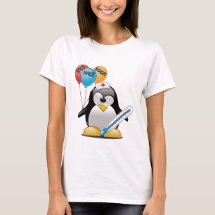 Geht es bald gut. Pinguin Nurse. T-Shirt