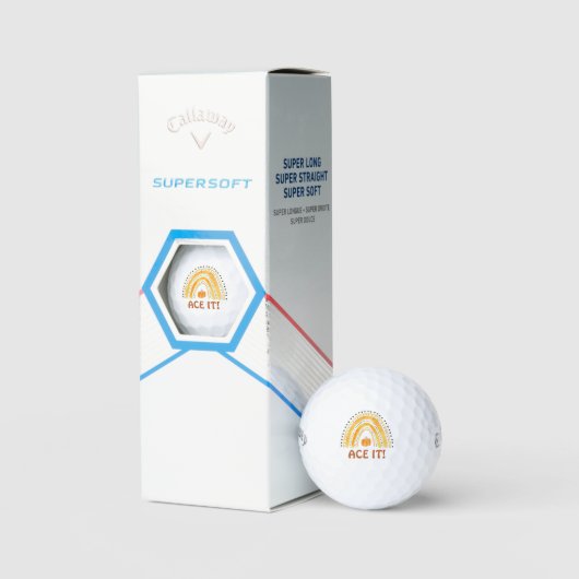 "GEHT ES!" Maßgeschneiderter Golfball (Verpackung)