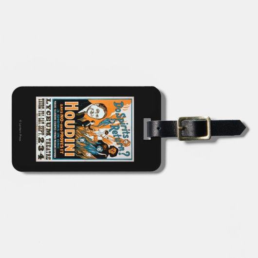 Geht Geist zurück? Houdini sagt, dass NO- ihn Gepäckanhänger (Vorderseite horizontal)