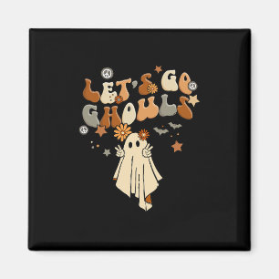 Geht Ghouls Bequeme Halloween Cozy Herbst Herbst Magnet