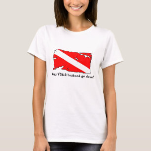 Geht IHR Ehemann unten? T-Shirt