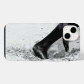 geht langsam dem Sand aus iPhone Hülle (Rückseite (Horizontal))
