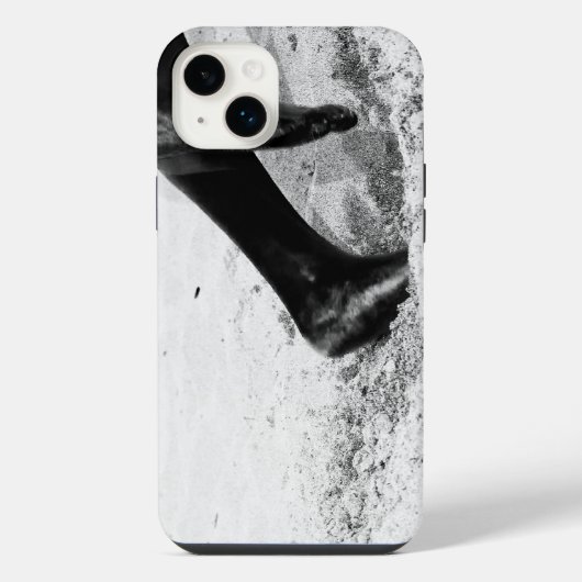 geht langsam dem Sand aus iPhone Hülle (Rückseite)