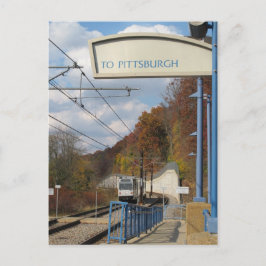 Geht nach Pittsburgh? Postkarte