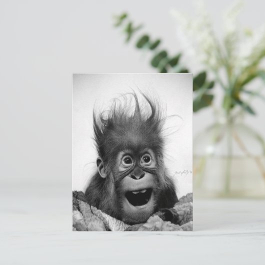 GEHT NICHT PANIK! Postkarte (Stehend Vorderseite)