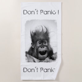 GEHT NICHT PANIK! Strandtuch