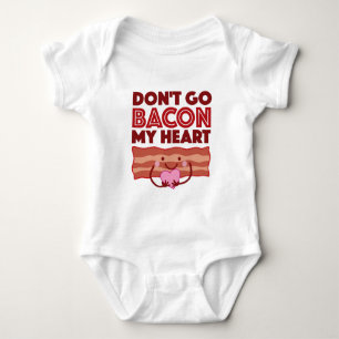 Geht nicht Speck mein Herz Baby Strampler