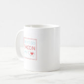 Geht nicht Speck mein Herz Kaffeetasse (Vorderseite Links)
