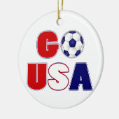 Geht USA-Fußball Keramikornament (Links)