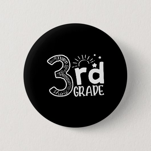 Geht zur 3. Klasse Lehrerteam und Drittklässler Button (Vorderseite)