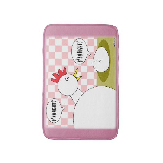 Geht's gut? badematte (Vorderseite Vertikal)