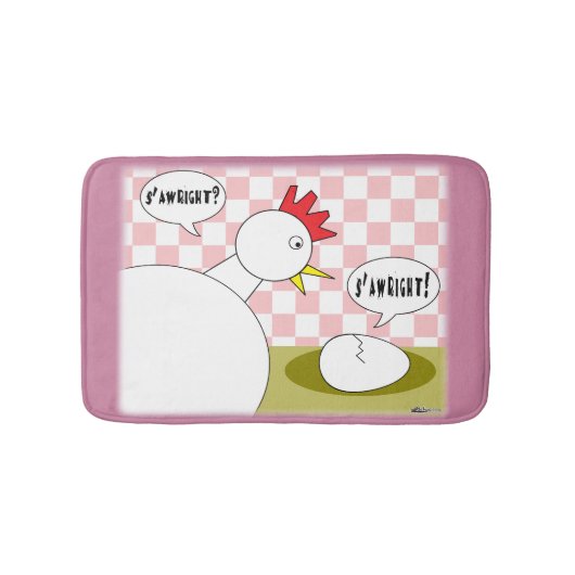 Geht's gut? badematte (Vorderseite)